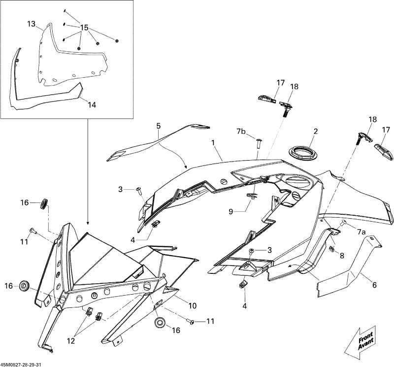 snowmobile  Summit X 800R, 2008  -    Console