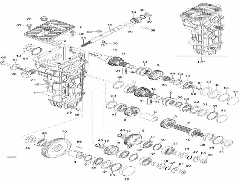 Expedition TUV V800 4-TEC, 2009 - Transmission