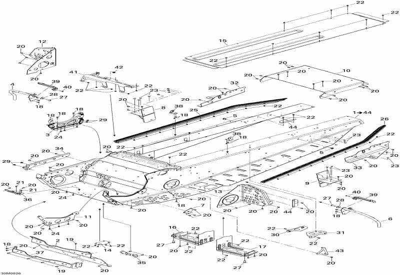 BRP ������ Freestyle Back Country, 2009 - Frame