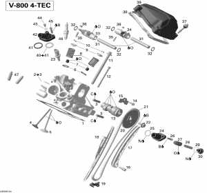 01-   , Rear (01- Cylinder Head, Rear)