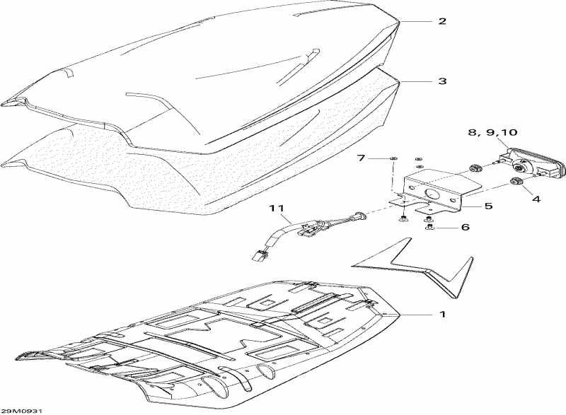 ��������  MX Z X 600RS, 2009 - Seat
