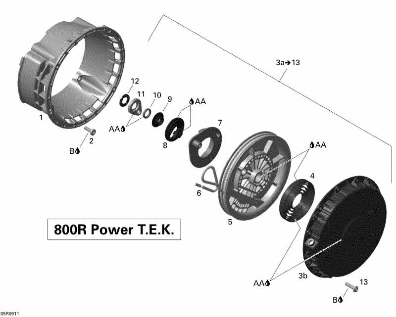  BRP MX Z X 800R PTEK, 2009 - Rewind 