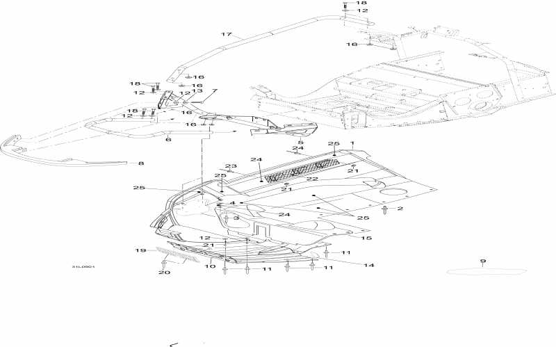  SkiDoo Skandic SUV 600 Europe, 2009  - 31l0901