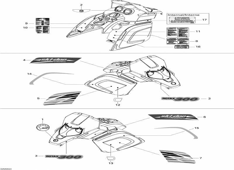  Skidoo  Skandic Tundra, 2009 - Decals