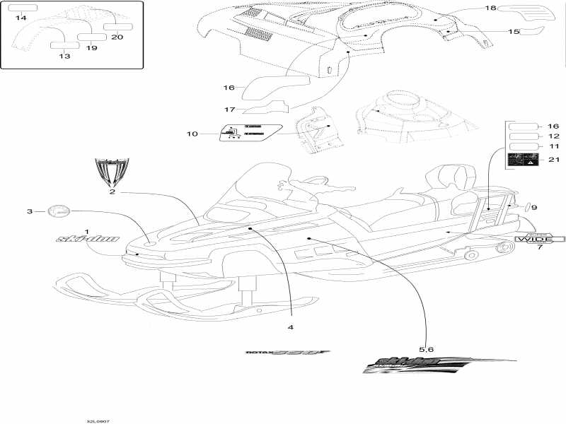 snowmobile Skidoo Skandic WT 550F, 2009  - 