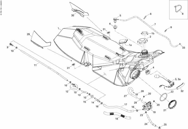  Skidoo Summit Everest 500SS, 2009 - Fuel System Carb