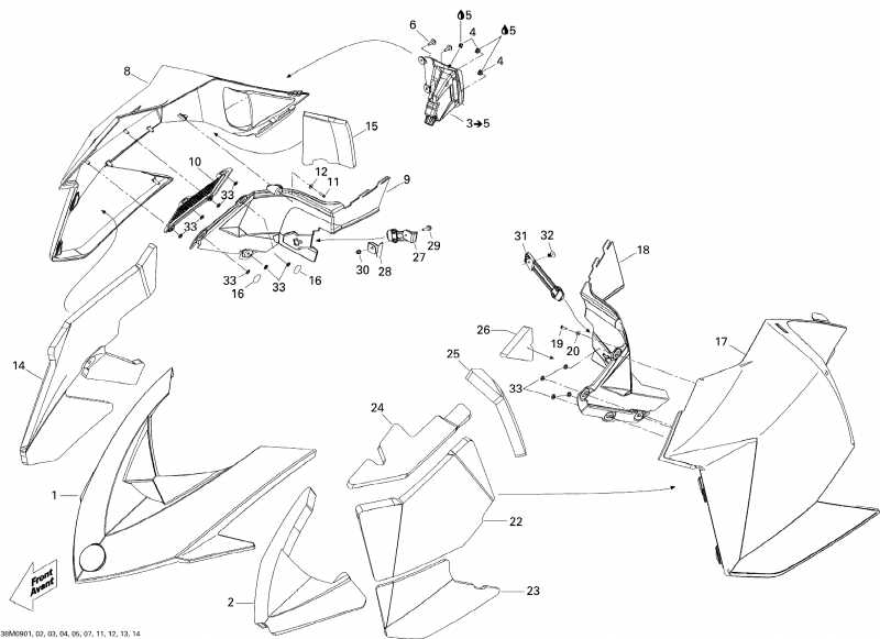 �������� BRP Summit Everest 500SS, 2009 - Hood