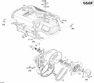 01- Fan &  Cowls V1 (01- Fan & Cylinder Cowls V1)