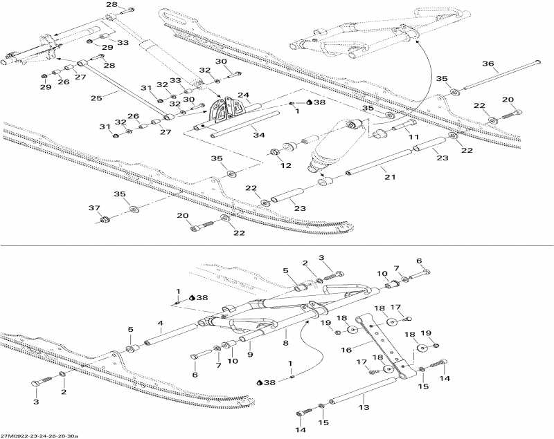 snowmobile - Front Arm