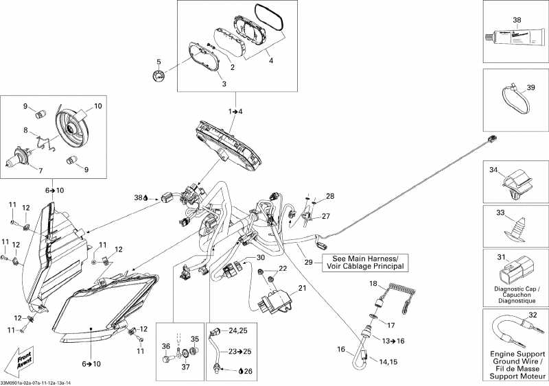  SKIDOO Summit HillClimb Edition, 2009 - Electrical System