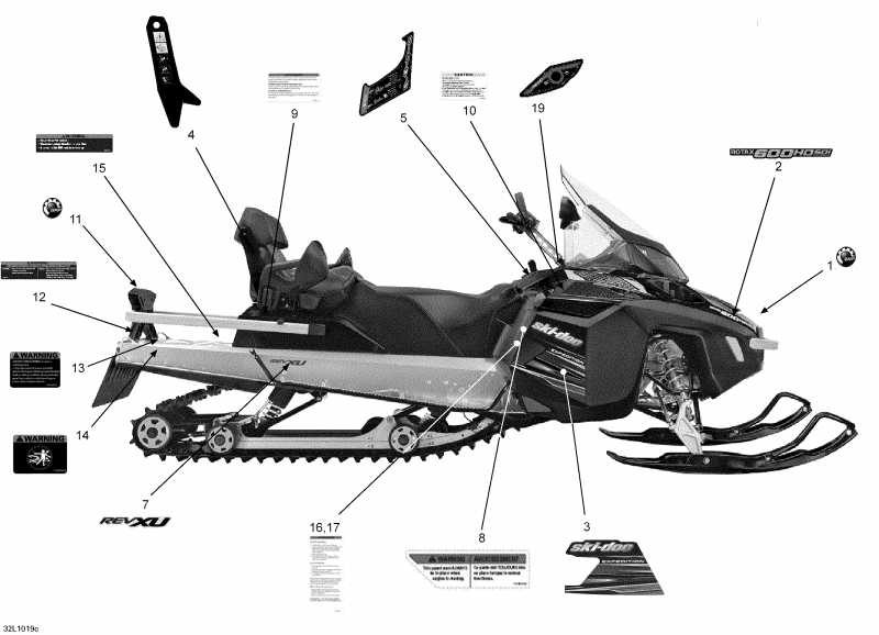   Expedition TUV SE 600HO SDI XU, 2010 - Decals Se