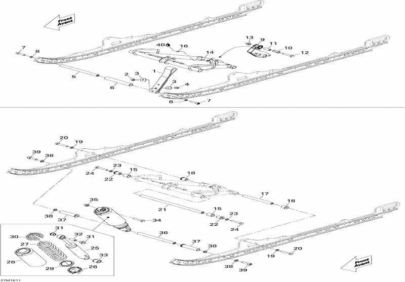  Ski-doo  Grand-Touring Sport 600, 2010 - Front 