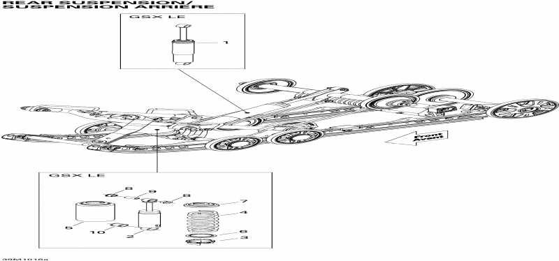  BRP SkiDoo -   Shocks 1, Le