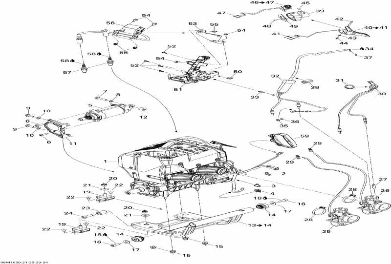    GSX Sport 550F, 2010 - Engine