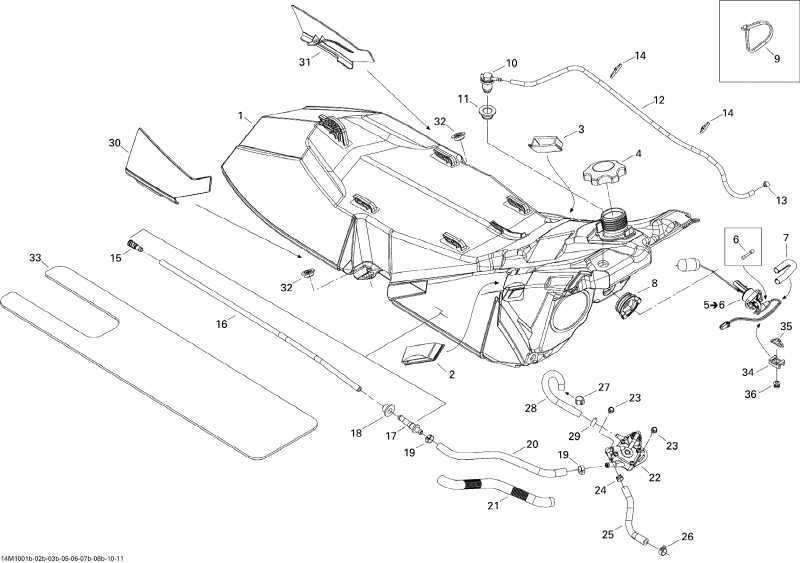   GSX Sport 600, 2010  - Fuel System