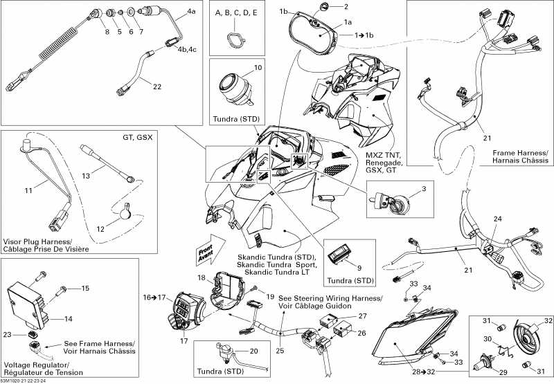 snowmobile  MX Z TNT 550F, 2010  -  