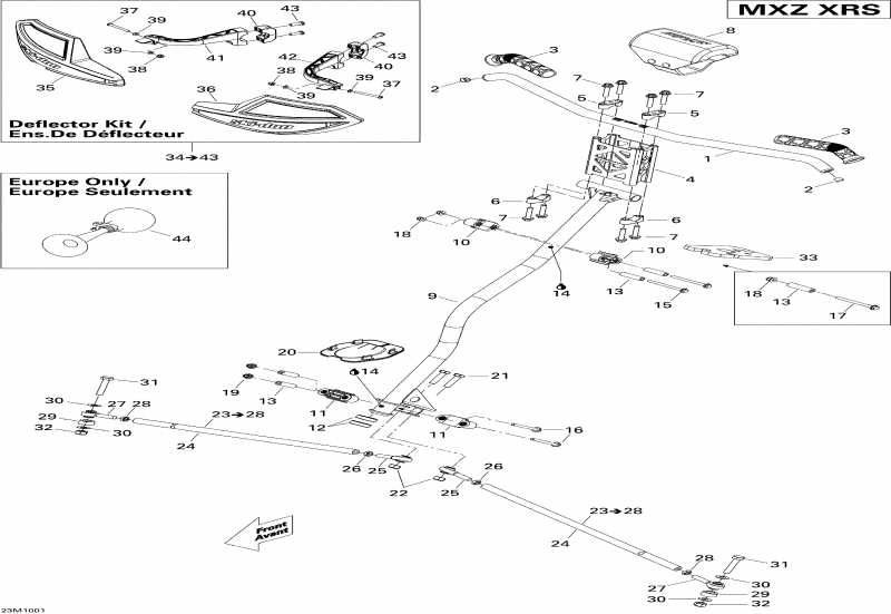 SkiDoo MX Z X-RS 800R PTEK, 2010  -  