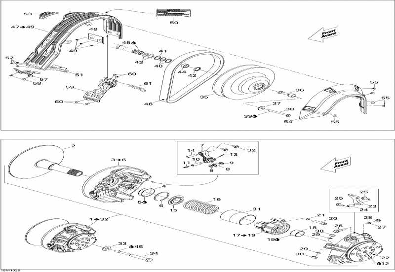 snowmobile - Pulley System