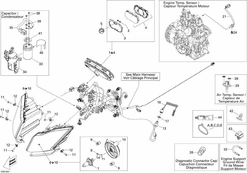 snowmobile Skidoo ����������� MX Z X 800R ETEC, 2010 - ��������� System