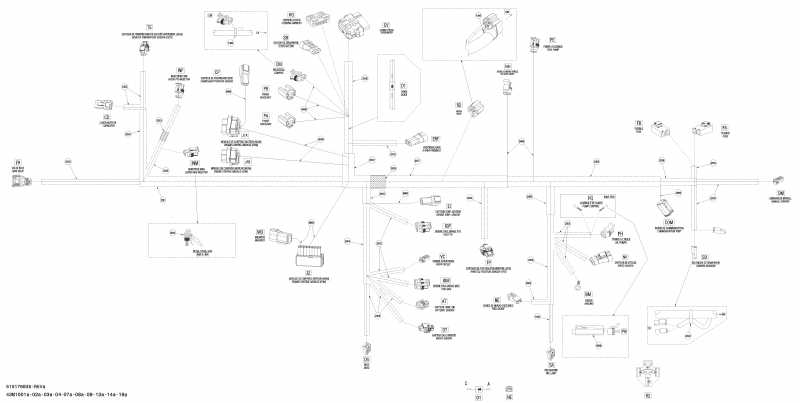 �������� ski-doo Renegade X 600HO ETEC, 2010 ������ - Electrical Harness 600ho Etec
