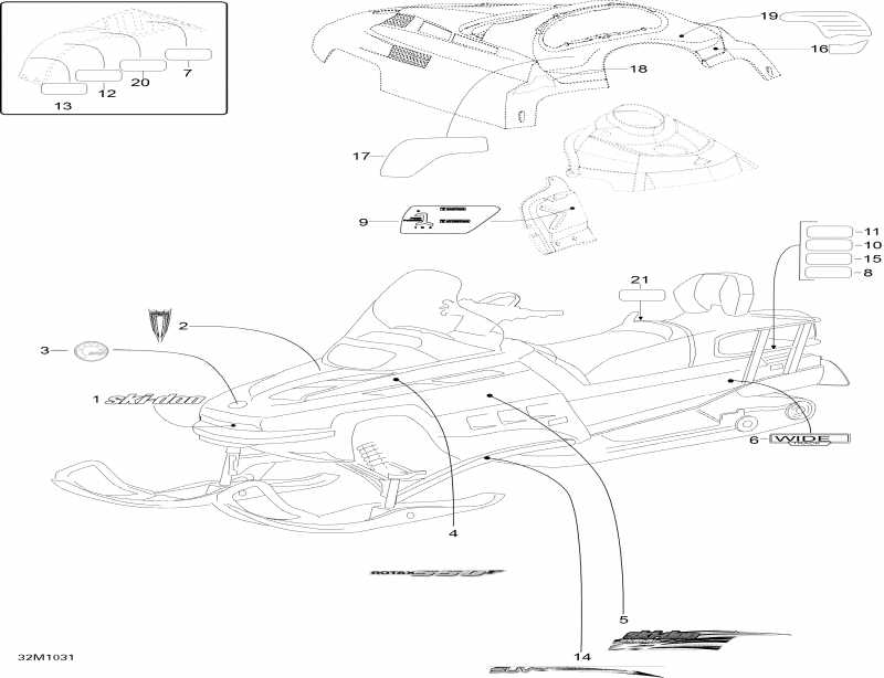  Skidoo Skandic SUV 550F, 2010  - 