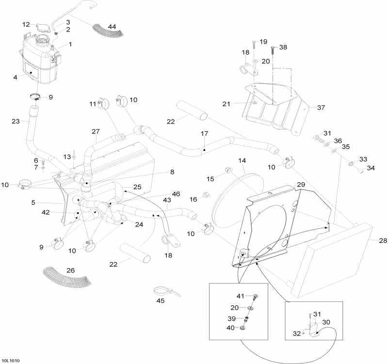  SKIDOO  Skandic SWT V800, 2010 -  System