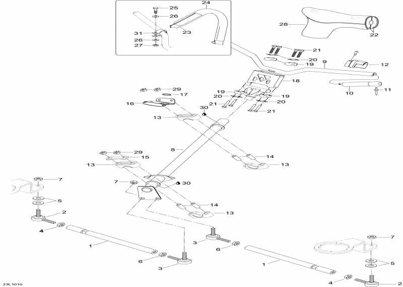 SKIDOO Skandic SWT V800, 2010  -  