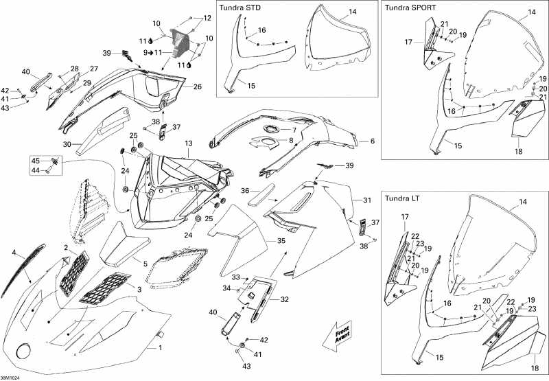 Ski Doo - Hood