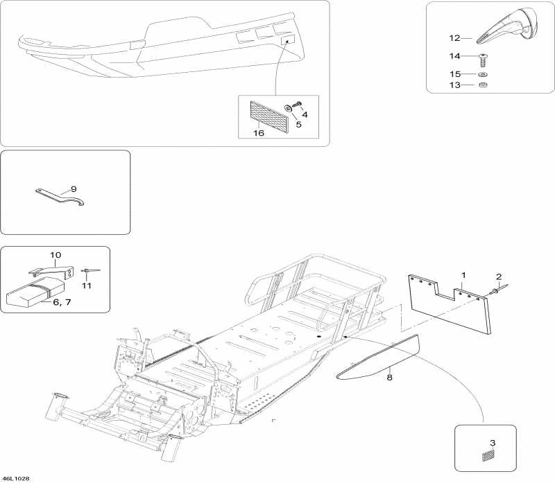 snowmobile BRP SkiDoo Skandic WT 600, 2010  - Utilities