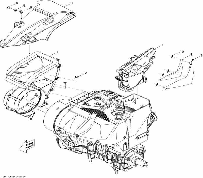 Skidoo Expedition Sport 550F XP-FAN, 2011 -  System