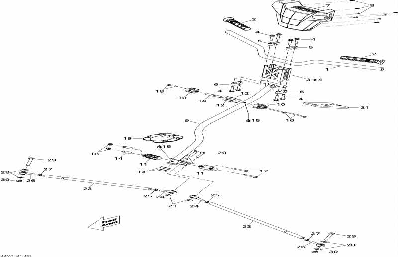 �������� Skidoo Grand Touring LE 600HO ETEC XR, 2011 - Steering