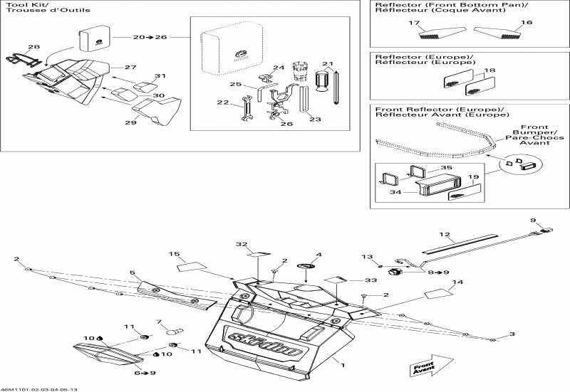  SKIDOO  MX Z TNT 600, 2011 - Utilities
