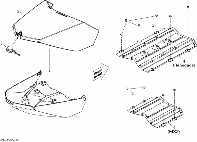  ski-doo MXZ Sport 600ACE, 2011 - Luggage Rack