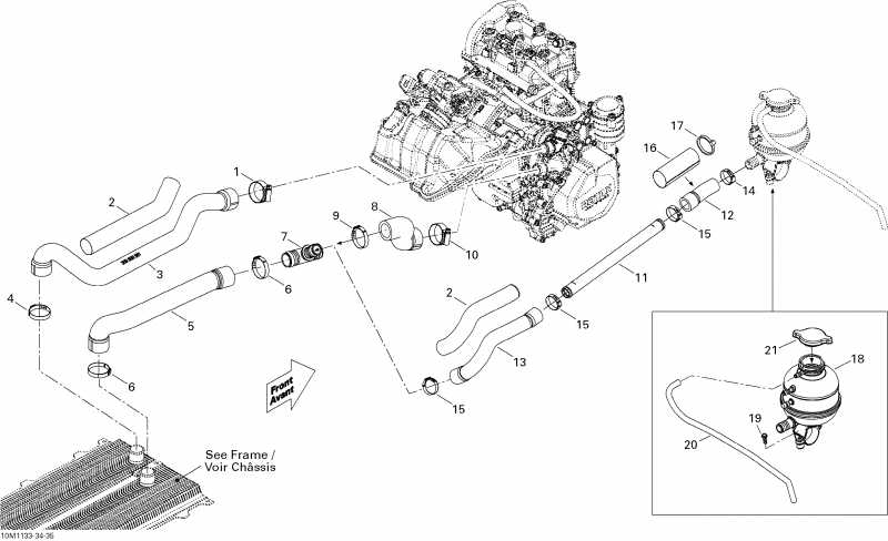 snowmobile Ski Doo MXZ TNT 600ACE, 2011 -  System