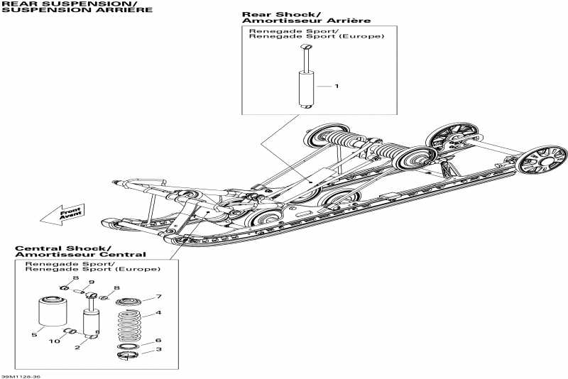   Renegade Sport 550F XP-FAN, 2011 -   Shocks