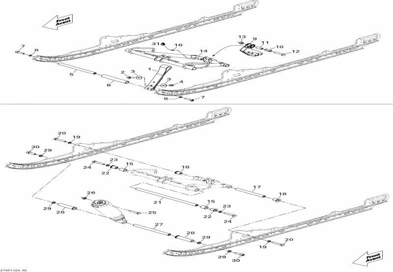  BRP SkiDoo  Renegade Sport 600ACE, 2011 - Front Arm
