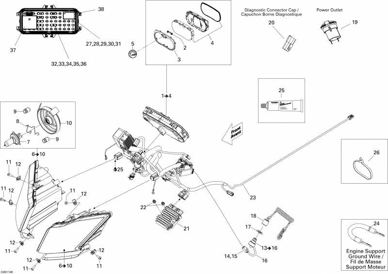    Skandic WT 600 ACE XU, 2011 - Electrical System