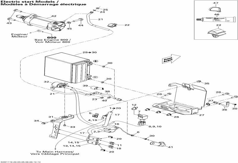 snowmobile SkiDoo Summit SP 800R P-TEK, 2011 - Battery � �������