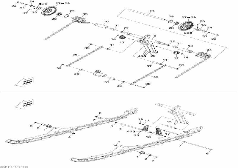 �������� SKIDOO ����������� Summit SPORT 600, 2011 - Rear Arm