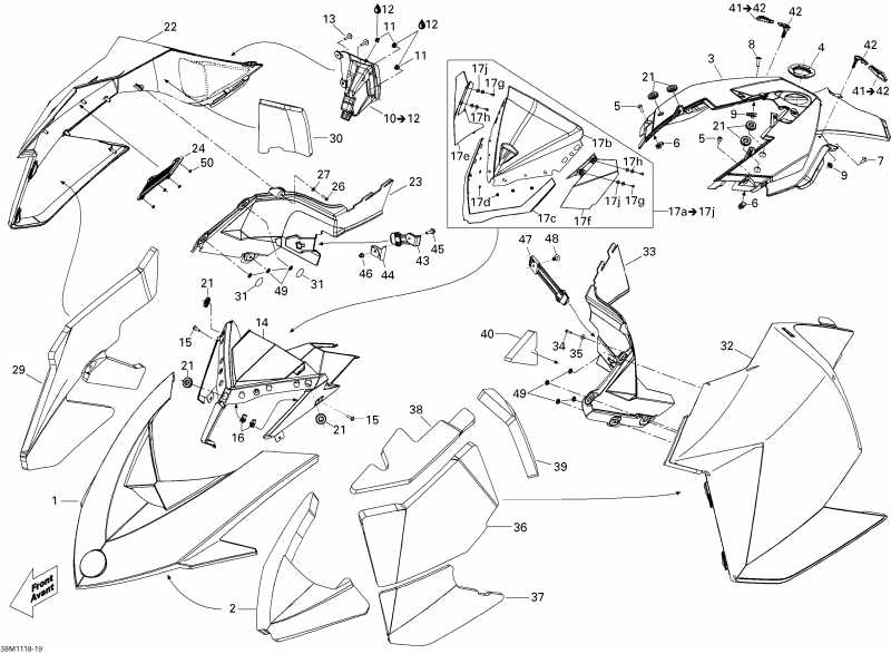 �������� ski-doo ����������� Summit SPORT 600, 2011 - Hood