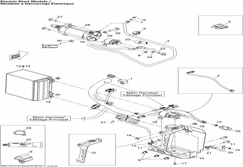 Skidoo Tundra Xtreme 600HO ETEC XP-LTS, 2011 - Battery � �������
