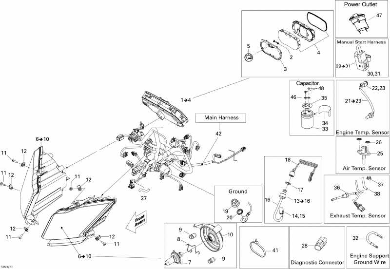 Skidoo Expedition LE 600HOETEC XU, 2012 - Electrical Accessories