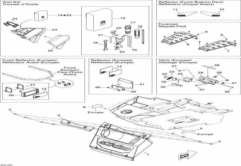 snowmobile SKIDOO - Utilities