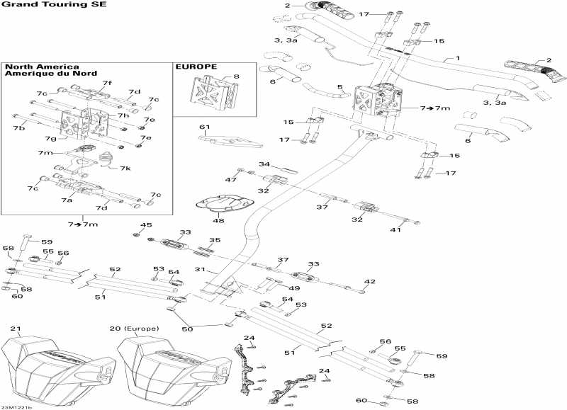 snowmobile  Grand Touring LE & SE 1200 XR, 2012 ������ - ������� �������