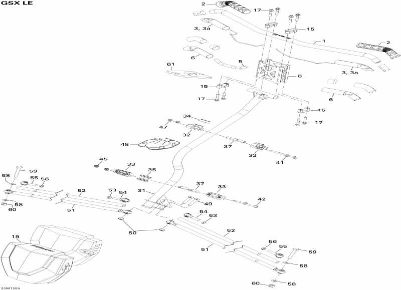 �������� ski-doo GSX LE 600HOETEC XP, 2012 - ������� �������