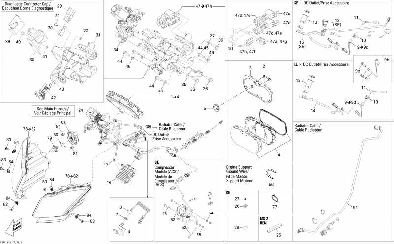snowmobile  GSX LE & SE 1200 XR, 2012 ������ - ��������� System