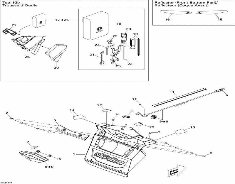 Skidoo  GSX SE 800RETEC XR, 2012 - Utilities