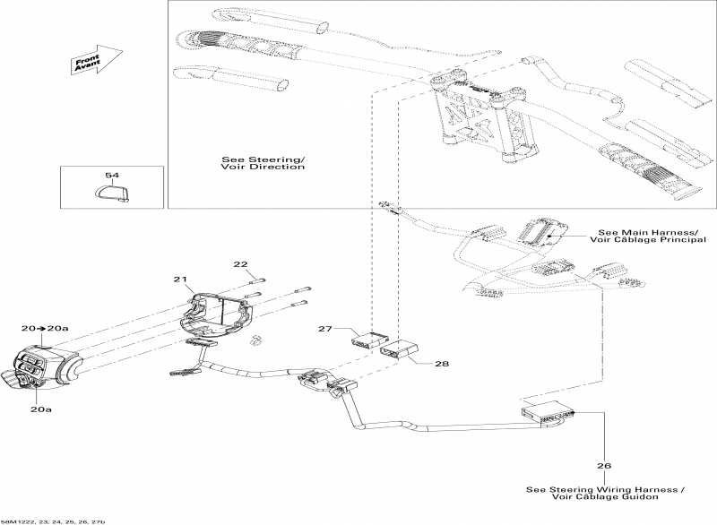  BRP MXZ Sport 550F XP-FAN, 2012  - Electrical Accessories, Steering