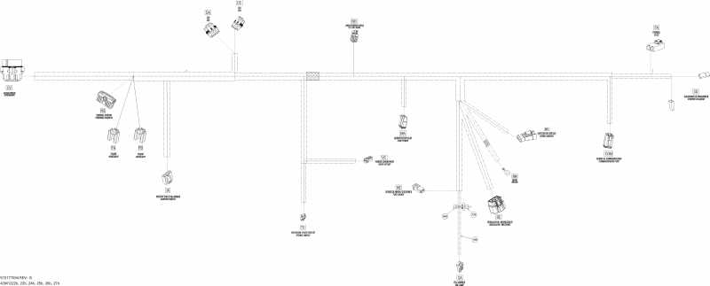 �������� SKIDOO MXZ Sport 550F XP-FAN, 2012 - Electrical Harness