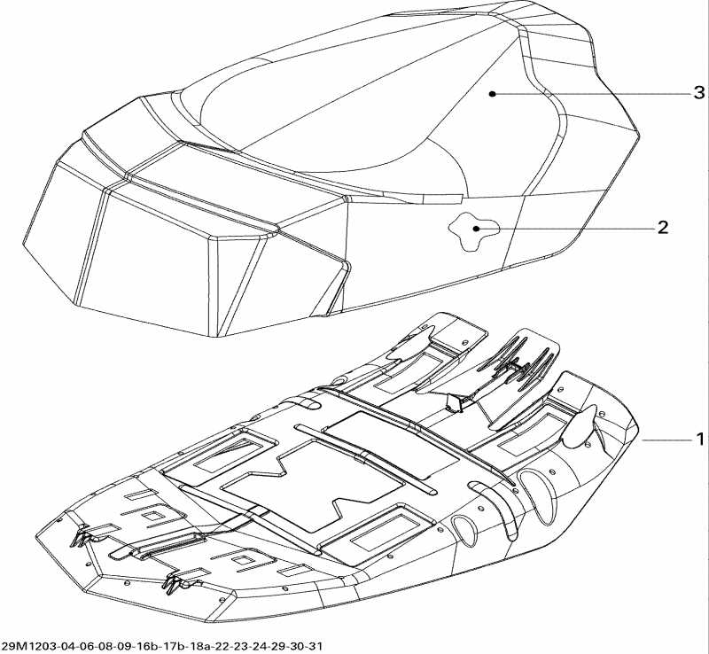  BRP  MXZ Sport 600ACE LFF, 2012 - Seat